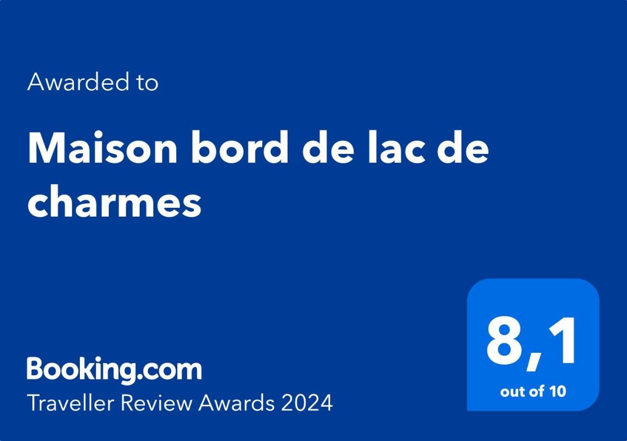 Maison Bord De Lac De Charmes 巴涅斯 外观 照片