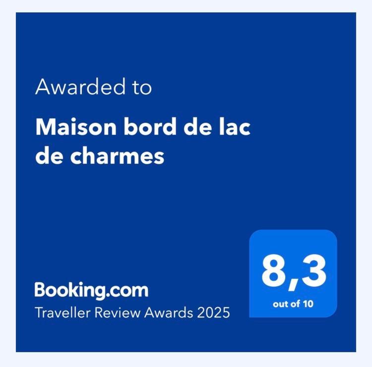 Maison Bord De Lac De Charmes 巴涅斯 外观 照片